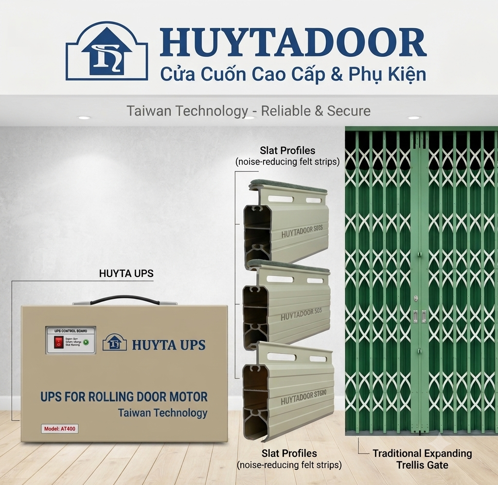 HUY THÀNH – Chuyên Cung Cấp Cửa Cuốn và Cửa kéo Cao Cấp